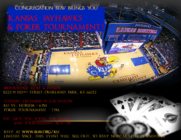 KU game and poker tourny
